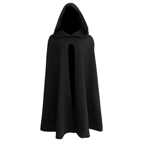 Unisex Umhang Mit Kapuze, Vampir Kapuzenumhang Erwachsene, Zaubererrobe Cape Bühnenauftritte Und Rollenspiel Renaissance Umhangjacke Gothic Capelet Mittelalter Verkleidung Für Halloween Outfit Unisex Umhang Mit Kapuze, Vampir Kapuzenumhang Erwachsene, Zaubererrobe Cape Bühnenauftritte Und Rollenspiel Renaissance Umhangjacke Gothic Capelet Mittelalter Verkleidung Für Halloween Outfit von Generic