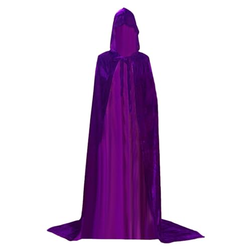 Unisex Umhang Mit Kapuze Halloween Kostüm Umhang Zaubererrobe Lange Samt Cape Gewand Mantel Kapuzenumhang Gothic Umhang Cosplay Uniform Mittelalter Samtmantel Kostüm Erwachsene Maskerade Kostümpartys Unisex Umhang Mit Kapuze Halloween Kostüm Umhang Zaubererrobe Lange Samt Cape Gewand Mantel Kapuzenumhang Gothic Umhang Cosplay Uniform Mittelalter Samtmantel Kostüm Erwachsene Maskerade Kostümpartys von Generic