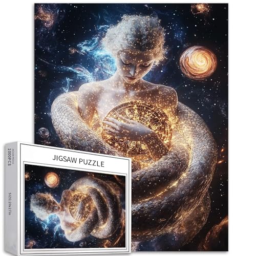 Universum Goddess 1000-teiliges Puzzle für Erwachsene, griechischer Mythologie-Stil, Kunst-Puzzle, buntes DIY-Puzzle für Heimdekoration, Geschenke, Familienpuzzle, perfekt für Spielabende, 50,8 x 68,9 Universum Goddess 1000-teiliges Puzzle für Erwachsene, griechischer Mythologie-Stil, Kunst-Puzzle, buntes DIY-Puzzle für Heimdekoration, Geschenke, Familienpuzzle, perfekt für Spielabende, 50,8 x 68,9 von Generic