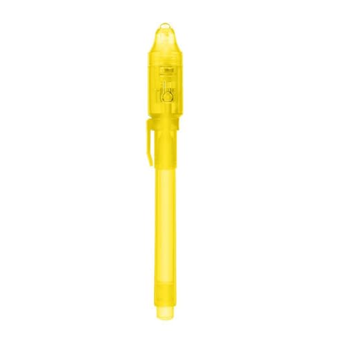 Unsichtbarer Tintenstift – Unsichtbarer Tintenstift mit UV-Licht | Magische verschwindende Tinte | Magischer Stift, verschwindender Stift für Partytüten, zum Schreiben geheimer Informationen Unsichtbarer Tintenstift – Unsichtbarer Tintenstift mit UV-Licht | Magische verschwindende Tinte | Magischer Stift, verschwindender Stift für Partytüten, zum Schreiben geheimer Informationen von Generic