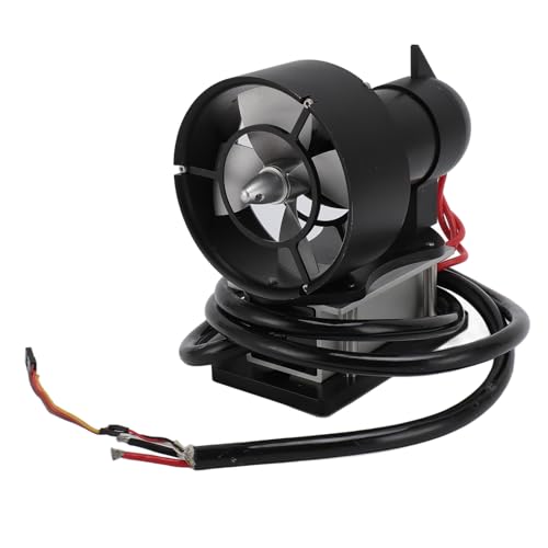 Unterwasser-Trinker Bürstenloser Motor 11,3 Kg 12-25,2 V CNC6061 All Metall Aluminium Integrierter Motor Controller für Fischereiboot-Boots-Elektrowasserausrüstung (CCW) von Generic