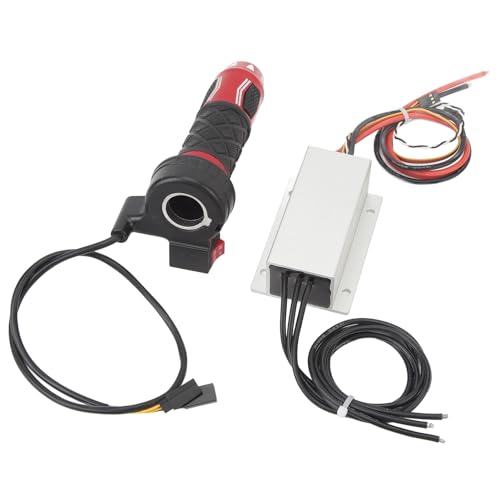 Unterwasserstrahlruder, ESC für Unterwasserstrahlruder ADC 50A, Elektronischer Geschwindigkeitsregler mit Gashebelsatz für Kajaks, Boote, Unterwasserpropeller von Generic