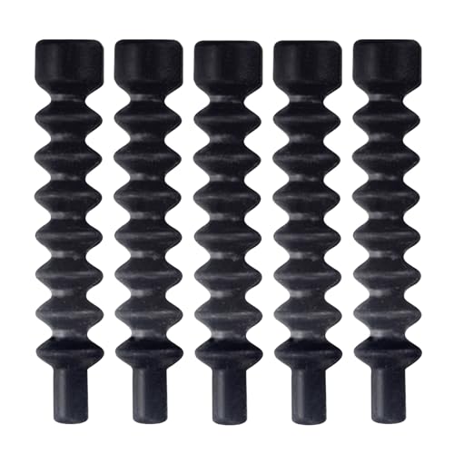 V-Bremsstaubabdeckung - Gummigriff Kabelschuh, wasserdichtes Gasspiel | Gear-Schild mit Stoßdämpfung, Bremsenschutz-Set, Werkzeugkomponenten von Generic