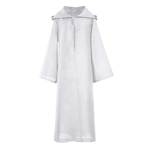 Vampir Umhang Herren Damen Halloween Umhang, Kostüm, Mittelalter Kostüm, Horror Mit Kapuze Teufel Kostüm Gruselig Costume Erwachsene Sensenmann Hexen Cosplay Mantel Zauberer Hocus Pocus von Generic