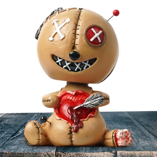 Vaudou -Puppe Schüttelt Den Ornamentkopf, Dekoration des Puppen -Armaturenbretts des Fluches, EIN Fluch, Der Das Offene Herz Analysiert, Voodoo -Puppe In Harz, Die Den Ornemkopf Schüttelt Vaudou -Puppe Schüttelt Den Ornamentkopf, Dekoration des Puppen -Armaturenbretts des Fluches, EIN Fluch, Der Das Offene Herz Analysiert, Voodoo -Puppe In Harz, Die Den Ornemkopf Schüttelt von Generic