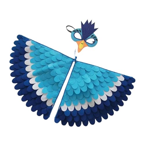 Verkleiden Sie Vogelflügel, Vogelflügel-Kostüm, Farbverlaufsflügel für Kinder, hautfreundliche Kostüme, bunte Flügel für Halloween Verkleiden Sie Vogelflügel, Vogelflügel-Kostüm, Farbverlaufsflügel für Kinder, hautfreundliche Kostüme, bunte Flügel für Halloween von Generic