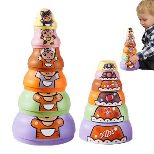 Verschachtelte Puppen für Mädchen, Nistspielzeug mit Tiermuster, russische Dinosaurierpuppen, stapelbar, hitzebeständig und stoßfest, kreatives Geschenk für und Mädchen Verschachtelte Puppen für Mädchen, Nistspielzeug mit Tiermuster, russische Dinosaurierpuppen, stapelbar, hitzebeständig und stoßfest, kreatives Geschenk für und Mädchen von Generic