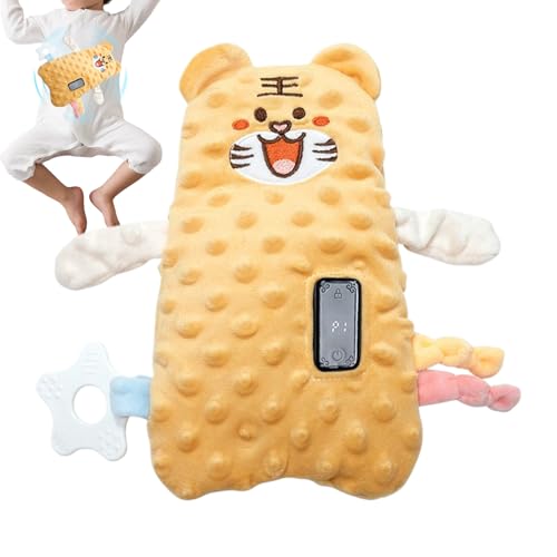 Vibrierendes Plüschtier zum Schlafen – Cartoon-Spielzeug, weiches Kuscheltier | einstellbare Vibrationsmodi, tragbare Schlafhilfe, ideal zur sensorischen Entwicklung, Babybett, Schlafzimmer, Autositz Vibrierendes Plüschtier zum Schlafen – Cartoon-Spielzeug, weiches Kuscheltier | einstellbare Vibrationsmodi, tragbare Schlafhilfe, ideal zur sensorischen Entwicklung, Babybett, Schlafzimmer, Autositz von Generic