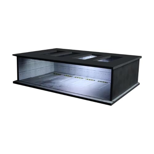 Vitrine für Modellfahrzeuge im Maßstab 1:64, Garage für Autos, Druckguss, Ornament, Display für Modellmodelle Vitrine für Modellfahrzeuge im Maßstab 1:64, Garage für Autos, Druckguss, Ornament, Display für Modellmodelle von Generic