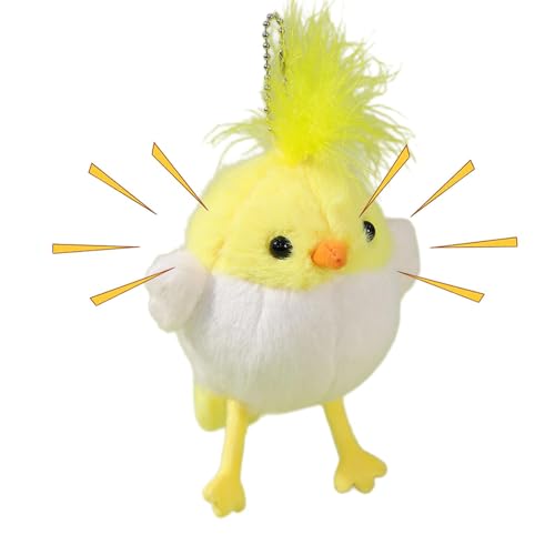 Vogel-Plüschtier, Plüschtiere, Vogelfigur, Ornament aus weichem Plüsch, Vogelfigur, 4,72 Zoll, für Freundin, Valentinstag, Erwachsene, Mädchen, von Generic
