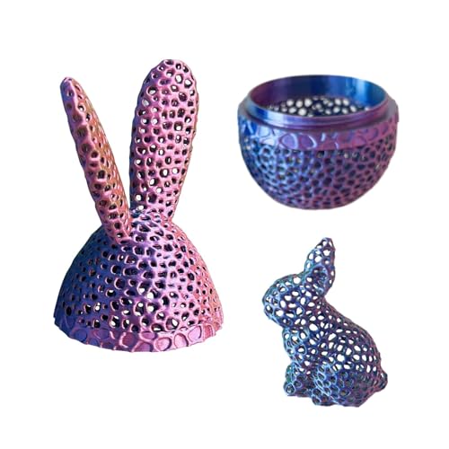 Vorgefüllte Ostereier mit Spielzeug, Osterhaseneier – Spielzeug für den Schreibtisch von Osterhasen, Tischdekoration | Spielzeug-Hasenfigur bedruckt auf Kolleccio Figuren Vorgefüllte Ostereier mit Spielzeug, Osterhaseneier – Spielzeug für den Schreibtisch von Osterhasen, Tischdekoration | Spielzeug-Hasenfigur bedruckt auf Kolleccio Figuren von Generic