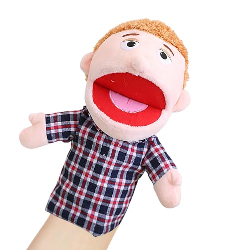 Vorschulfamilienmann, vertraute Handpuppen | Spielzeugpuppen für Rollenspiele - Interaktives Simulationsspiel-Mann, Plüschmann zum Geschichtenerzählen Vorschulfamilienmann, vertraute Handpuppen | Spielzeugpuppen für Rollenspiele - Interaktives Simulationsspiel-Mann, Plüschmann zum Geschichtenerzählen von Generic
