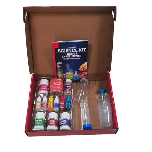 Vorschulwissenschaftswissenschaftlicher Kit, Labor Experimente Science Set - Bildungsstamm Projekte Wissenschaftskit | Interaktives Lernwissenschafts-Kit für, Mädchen, Kinder, praktisches STEM- von Generic