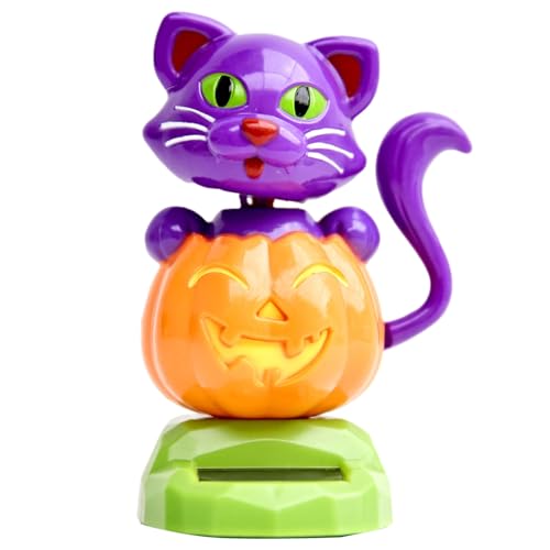 Wackelfigur Puppen - Wackeldackel Solar Tanzende Puppen Wackelfigur Solar Solarbetriebene WackelPuppen für Auto Haus Oder Büro (A) von Generic