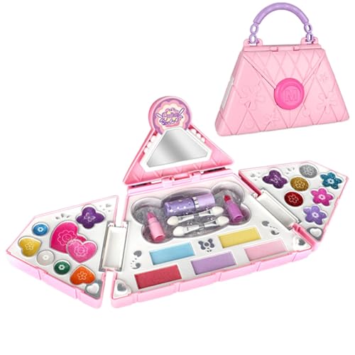 Waschbares Make-up für kleine Mädchen, waschbares Make-up-Spielzeug für | Waschbares und kosmetisches Simulationsspielzeug für kleine Mädchen - Echtes Make-up-Set, Anziehset für Weihnachten Waschbares Make-up für kleine Mädchen, waschbares Make-up-Spielzeug für | Waschbares und kosmetisches Simulationsspielzeug für kleine Mädchen - Echtes Make-up-Set, Anziehset für Weihnachten von Generic
