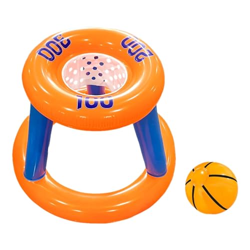 Wasser-Basketballkorb, Pool-Basketballkörbe, aufblasbares Basketballspiel mit Ball, lustige tragbare Pool-Spiele, faltbares Wasserspielzeug Wasser-Basketballkorb, Pool-Basketballkörbe, aufblasbares Basketballspiel mit Ball, lustige tragbare Pool-Spiele, faltbares Wasserspielzeug von Generic
