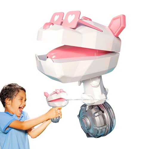 Wasser Spritzen Soaker, Wasserspritzer | Welpen geformt Wasser Soaker Spielzeug Elektro | Warmes Wetter im Freien Entertainment Cartoon Spritzspiel für Klassenkameraden Freunde im Poolstrand von Generic