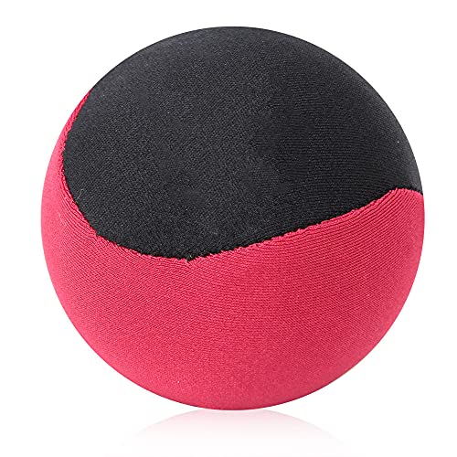Wasserball, 6 cm, TPR-Wasser-Hüpfball, Hand-Stressabbau-Ball, Wasserbälle für Pool-Hüpfball für Kinder und Erwachsene, für Schwimmbad, Strand, Meer, Outdoor (Rot) von Generic