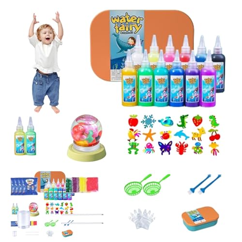 Wasserelfenspielzeug, Wassergel-Set, buntes Spielzeug von , handgefertigt, kreativer Kreaturen des Lebens, pädagogische Partygeschenke zum Lernen der Wissenschaft von Generic