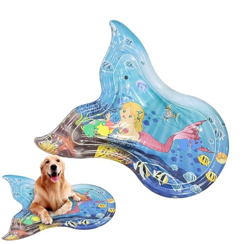 Wassererkennungsmatte, Wasserspielmatte für Haustiere | Spielmatte für Kinder im Freien und Haustier-Spiel - Kühleffekt, Schlepptrainingspad für A Wassererkennungsmatte, Wasserspielmatte für Haustiere | Spielmatte für Kinder im Freien und Haustier-Spiel - Kühleffekt, Schlepptrainingspad für A von Generic