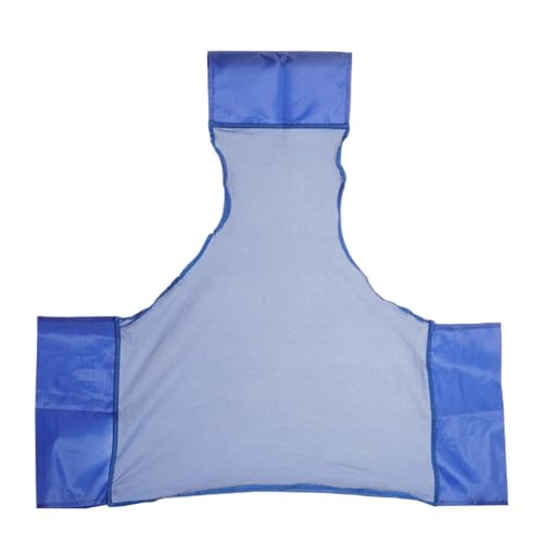 Wasserhängematte - Schwimmbadliege | Liege aus Polyester, leichte Liege, Hängematte für Schwimmbäder, Schwimmbad, Pfützenstuhl, Seen, 50 x 43 cm, Blau Wasserhängematte - Schwimmbadliege | Liege aus Polyester, leichte Liege, Hängematte für Schwimmbäder, Schwimmbad, Pfützenstuhl, Seen, 50 x 43 cm, Blau von Generic