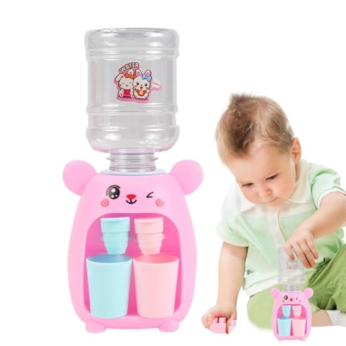 Wasserspender, Wasserspender-Maschinenspielzeug | Kaninchen Wasserautomat Spielzeug mit 2 Tassen | Trinkwasserbrunnen Spielzeug mit doppeltem Wasserauslass für und Mädchen von Generic