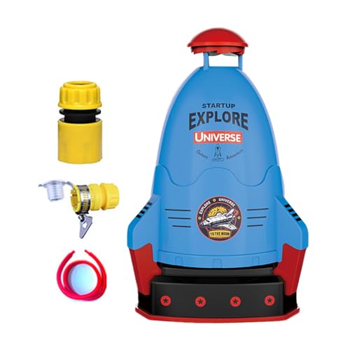 Wasserspielzeug für Kinder im Freien, Raketenspielzeug, Raketenstart mit verstellbarer Flasche, Raketenstarter, Spielzeug-Rakete, Spielzeug von Generic