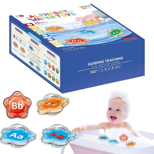 Wasserspielzeug für Kleinkinder, Wasserspielzeug für Kleinkinder | Set mit Buchstaben in Form eines Seesterns, Alphabet-Lernspielzeug – interaktives Badespielzeug, Wasserspielzeug für Kleinkinder, Wasserspielzeug für Kleinkinder | Set mit Buchstaben in Form eines Seesterns, Alphabet-Lernspielzeug – interaktives Badespielzeug, von Generic