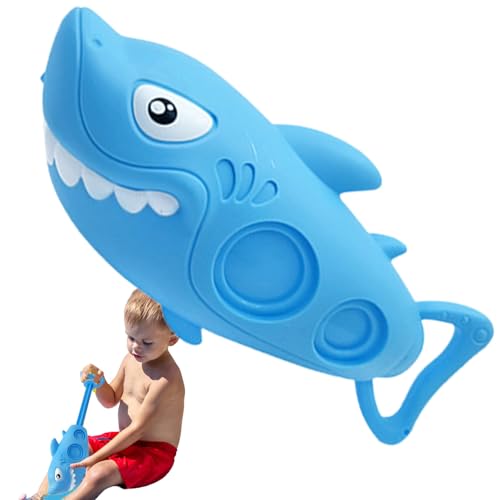 Wasserspielzeug für Wasserspielzeug – Poolspielzeug Squirter Fischspielzeug | Wasser-Kampfspielzeug mit Haifisch-Krokodil, Hochdruck-Cartoon-Düse, Wassersprinkler Wasserspielzeug für Wasserspielzeug – Poolspielzeug Squirter Fischspielzeug | Wasser-Kampfspielzeug mit Haifisch-Krokodil, Hochdruck-Cartoon-Düse, Wassersprinkler von Generic