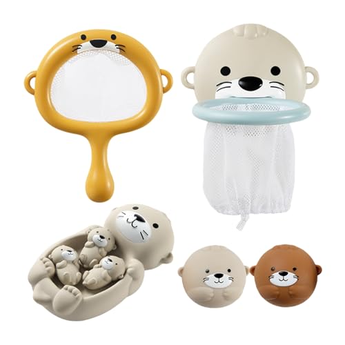 Water Badewanne Tierspielzeugset - Badewannenspielzeug für Kinder | Interaktives Wasserspiel | Schwimmende Tiere für Badepool Duschreisen im Freien Water Badewanne Tierspielzeugset - Badewannenspielzeug für Kinder | Interaktives Wasserspiel | Schwimmende Tiere für Badepool Duschreisen im Freien von Generic