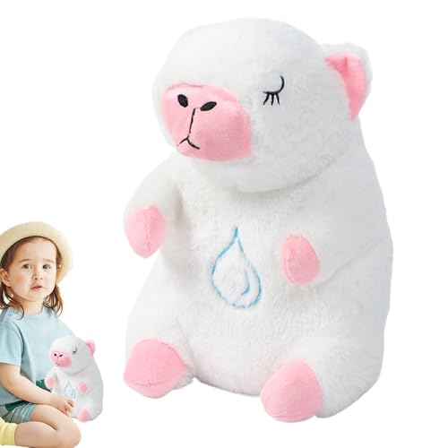 Weich zu atmen Capybara - Weiches Plüschspielzeug, Simulation der rhythmischen | Begleiter Praktische Musik und Reduzierung von Stress, Musik und Lichtfunktionen, gemütlicher kuschiger Freund Weich zu atmen Capybara - Weiches Plüschspielzeug, Simulation der rhythmischen | Begleiter Praktische Musik und Reduzierung von Stress, Musik und Lichtfunktionen, gemütlicher kuschiger Freund von Generic