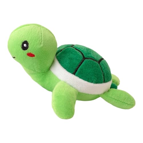 Weiche Schildkröte, Stofftier, süßes Meeresschildkröten-Spielzeug für Kinder, entzückendes Schildkrötenkissen für Jungen, Mädchen, Kleinkinder Vzm568 (Green, 10cm) von Generic