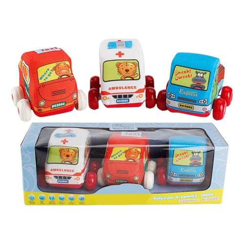Weiche Spielzeugautos für Kinder – -Taxi-Modell aus Stoff, Waschbar | -LKW-Figur für und Mädchen, Lernspielzeug für Kinder von 0 bis 7 Jahren Spielzeugspielset Weiche Spielzeugautos für Kinder – -Taxi-Modell aus Stoff, Waschbar | -LKW-Figur für und Mädchen, Lernspielzeug für Kinder von 0 bis 7 Jahren Spielzeugspielset von Generic