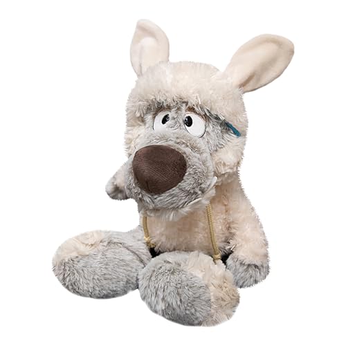 Weicher Plüsch-Wolf, 30 cm, weiche Puppe mit Schaf- , umarmbare Puppe mit Schaf- , Plüsch, Dekoration für Zuhause, Sofa, Wohnzimmer und Schlafzimmer von Generic
