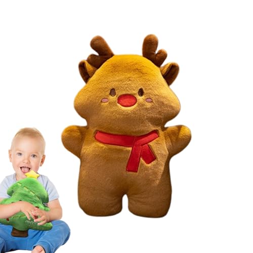 Weihnachten Plüschspielzeug, Weihnachten Plüschtiere | 17,72 Zoll Gefülltes Weihnachtsornament, Weiche Weihnachtspull-Figuren, süßes Plüschkissen für die Ergänzung Weihnachten Plüschspielzeug, Weihnachten Plüschtiere | 17,72 Zoll Gefülltes Weihnachtsornament, Weiche Weihnachtspull-Figuren, süßes Plüschkissen für die Ergänzung von Generic