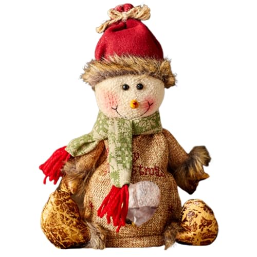 Weihnachten Puppe Bag Niedliche Puppe Tasche Puppe Goodie Bag Weihnachten Treat Bag Stoff Süßigkeiten Tasche Party Geschenktüte Puppe Aufbewahrungstasche Weihnachten Süßigkeiten Beutel Goodie Bag von Generic