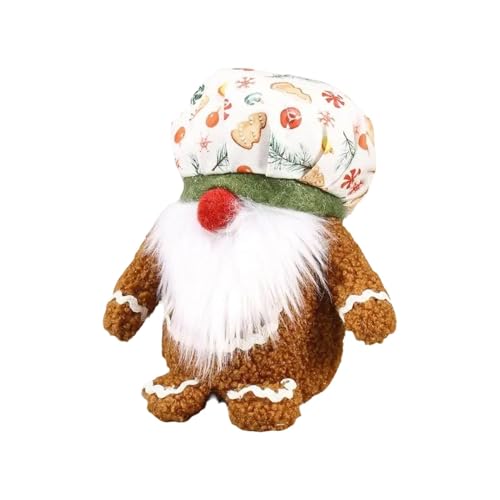 Weihnachten gesichtsloser Puppen | Niedliche Plüschtiere Weihnachten Wichtel gesichtslos - Plüschtier Bäckchen, gesichtslose Weihnachtspuppen für Kinder, Familie, Freunde, Schreibtische von Generic