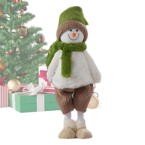 Weihnachtliche Plüschpuppenfiguren, Plüschtier und bequem, Weihnachtsmann aus Plüsch, bequem, niedliches Cartoon-Weihnachtsmann-Spielzeug, Rentier von DIB Weihnachtliche Plüschpuppenfiguren, Plüschtier und bequem, Weihnachtsmann aus Plüsch, bequem, niedliches Cartoon-Weihnachtsmann-Spielzeug, Rentier von DIB von Generic
