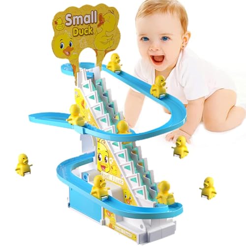 Weihnachts-Achterbahn-Spielzeug, Entenkletter-Spielzeug, Entenjagd, Treppensteigspiel, Entenjagd, Treppensteig-Spielzeug, Entenrutsche, Kamm-Set Weihnachts-Achterbahn-Spielzeug, Entenkletter-Spielzeug, Entenjagd, Treppensteigspiel, Entenjagd, Treppensteig-Spielzeug, Entenrutsche, Kamm-Set von Generic