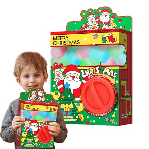 Weihnachtsautomat, Krallenmaschine für Süßigkeiten, kreativer Süßigkeitenspender, Spielzeugspender, enthält 6 Eier Weihnachtsautomat, Krallenmaschine für Süßigkeiten, kreativer Süßigkeitenspender, Spielzeugspender, enthält 6 Eier von Generic
