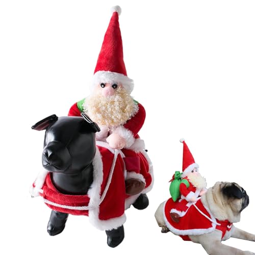 Weihnachtshund-Kostüm für Hunde, Weihnachtsmann-Kostüm, Weihnachtsmann-Outfit, Reiten, Cosplay-Kostüme für Haustiere – Kleidung für kleine und große Kinder Weihnachtshund-Kostüm für Hunde, Weihnachtsmann-Kostüm, Weihnachtsmann-Outfit, Reiten, Cosplay-Kostüme für Haustiere – Kleidung für kleine und große Kinder von Generic