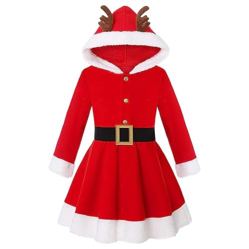 Weihnachtsmann-Party-Kleid, Cosplay-Kostüme mit schwarzem Gürtel - Weihnachten für Bankette Cosplay Party Rollenspiele Events Prom Dress Up Weihnachtsmann-Party-Kleid, Cosplay-Kostüme mit schwarzem Gürtel - Weihnachten für Bankette Cosplay Party Rollenspiele Events Prom Dress Up von Generic