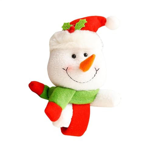 Weihnachtsohrfeig-Armbänder, Weihnachtsohrfeig-Armband, niedliches Spielzeug für das Handgelenk, Spielzeug mit Ohrfeigen für Weihnachten, Schneemann-Puppen Weihnachtsohrfeig-Armbänder, Weihnachtsohrfeig-Armband, niedliches Spielzeug für das Handgelenk, Spielzeug mit Ohrfeigen für Weihnachten, Schneemann-Puppen von Generic