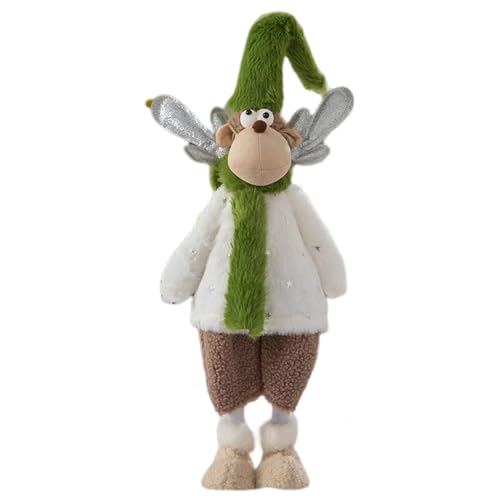 Weihnachtspuppen Figuren, Weihnachtspuppe - Plüschtier Weihnachtsmann weich und bequem, bequeme Weihnachtsmann-Plüschpuppe, weiche Plüsch-Schneemann-Puppe, bequemes Spielzeug Weihnachtspuppen Figuren, Weihnachtspuppe - Plüschtier Weihnachtsmann weich und bequem, bequeme Weihnachtsmann-Plüschpuppe, weiche Plüsch-Schneemann-Puppe, bequemes Spielzeug von Generic