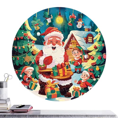 Weihnachtspuzzle, Weihnachtspuzzle, Weihnachtspuzzle für Kinder, Bildungspuzzle, 70 Teile, 2D, jedes Stück ist ein einzigartiges Puzzle für den nebligen Weihnachtsabend Weihnachtspuzzle, Weihnachtspuzzle, Weihnachtspuzzle für Kinder, Bildungspuzzle, 70 Teile, 2D, jedes Stück ist ein einzigartiges Puzzle für den nebligen Weihnachtsabend von Generic