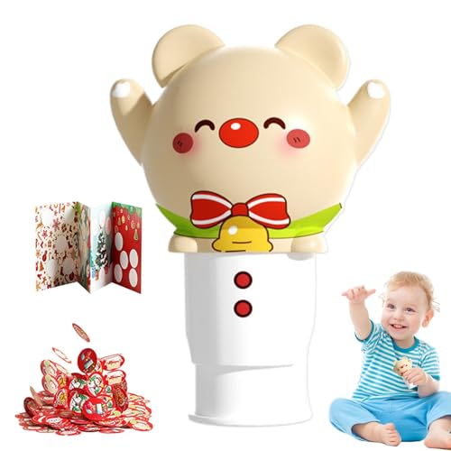Weihnachtsstempel, Aufkleber-Stempel, Handstempel mit 200 Aufklebern – kreatives Reisespielzeug für Mädchen und Weihnachtsstempel, Aufkleber-Stempel, Handstempel mit 200 Aufklebern – kreatives Reisespielzeug für Mädchen und von Generic
