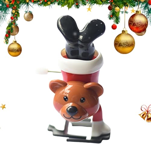 Weihnachtsuhrmacherspielzeug – Weihnachtsuhrmacher-Spielzeug, lustiges Spielzeug, Weihnachtsspielzeug, lustiges Spielzeug, Uhrmacherspielzeug mit Weihnachtsmotiv für 6,9 cm (2,76 Zoll) von Generic