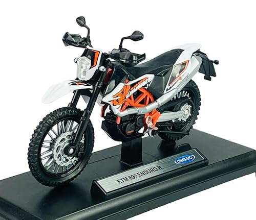 Welly K-T-M 690 Enduro R Weiß Motorrad 1/18 Metall Modell Die Cast Neu in Box mit Ständer Welly K-T-M 690 Enduro R Weiß Motorrad 1/18 Metall Modell Die Cast Neu in Box mit Ständer von Generic