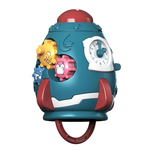 Weltraumspielzeug für Kleinkinder, Spielzeugraketenschiff - Multifunktionales Kinder-Raumschiff-Spielset - Lernspielzeug, Raketenschiff für Kinder, Lernspielzeug für Kinder, Früherziehungsspielzeug fü Weltraumspielzeug für Kleinkinder, Spielzeugraketenschiff - Multifunktionales Kinder-Raumschiff-Spielset - Lernspielzeug, Raketenschiff für Kinder, Lernspielzeug für Kinder, Früherziehungsspielzeug fü von Generic