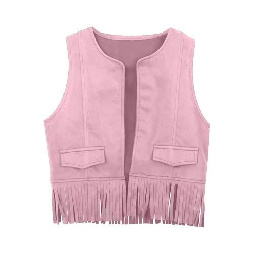 Western-Cowboy-Weste für Kinder Ärmelloses Faschingskostüm mit Fransen – Ideal für Halloween und Western-Partys Western-Cowboy-Weste für Kinder Ärmelloses Faschingskostüm mit Fransen – Ideal für Halloween und Western-Partys von Generic